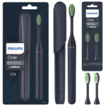 Amazon Cyber Monday! PHILIPS One by Sonicare Battery Toothbrush, Brush Head Bundle, Midnight Blue $20.95 (Reg. $29.99)