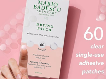 Amazon Cyber Monday! Mario Badescu 60-Count Blemish Drying Patch as low as $10.71 Shipped Free (Reg. $17) – 18¢/Patch
