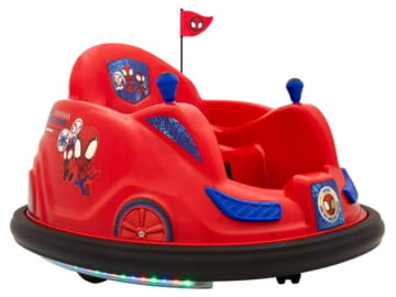 Marvel Spidey and His Amazing Friends 6V Bumper Car for $79 + free shipping