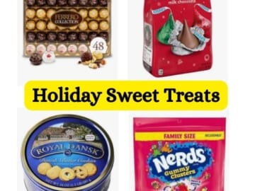 Amazon Cyber Monday! Holiday Sweet Treats from Ferrero Rocher, Royal Dansk, Hershey’s Kisses and more $19.16 (Reg. $24)