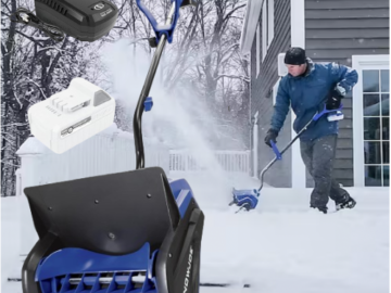 Amazon Cyber Monday! Snow Joe 24V IONMAX 13-Inch Cordless Snow Shovel Kit $104 Shipped Free (Reg. $171.36)