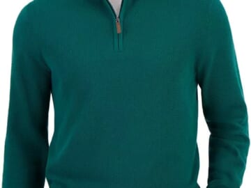 Black Friday Specials on Men's Sweaters and Sweatshirts at Macys: 40% to 60% off + free shipping w/ $25