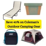 Save 40% on Coleman’s Outdoor Camping Gear from $6.47 After Code (Reg. $12)