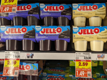 Jell-O Gelatin Or Pudding 4-Packs Just $1.49 At Kroger