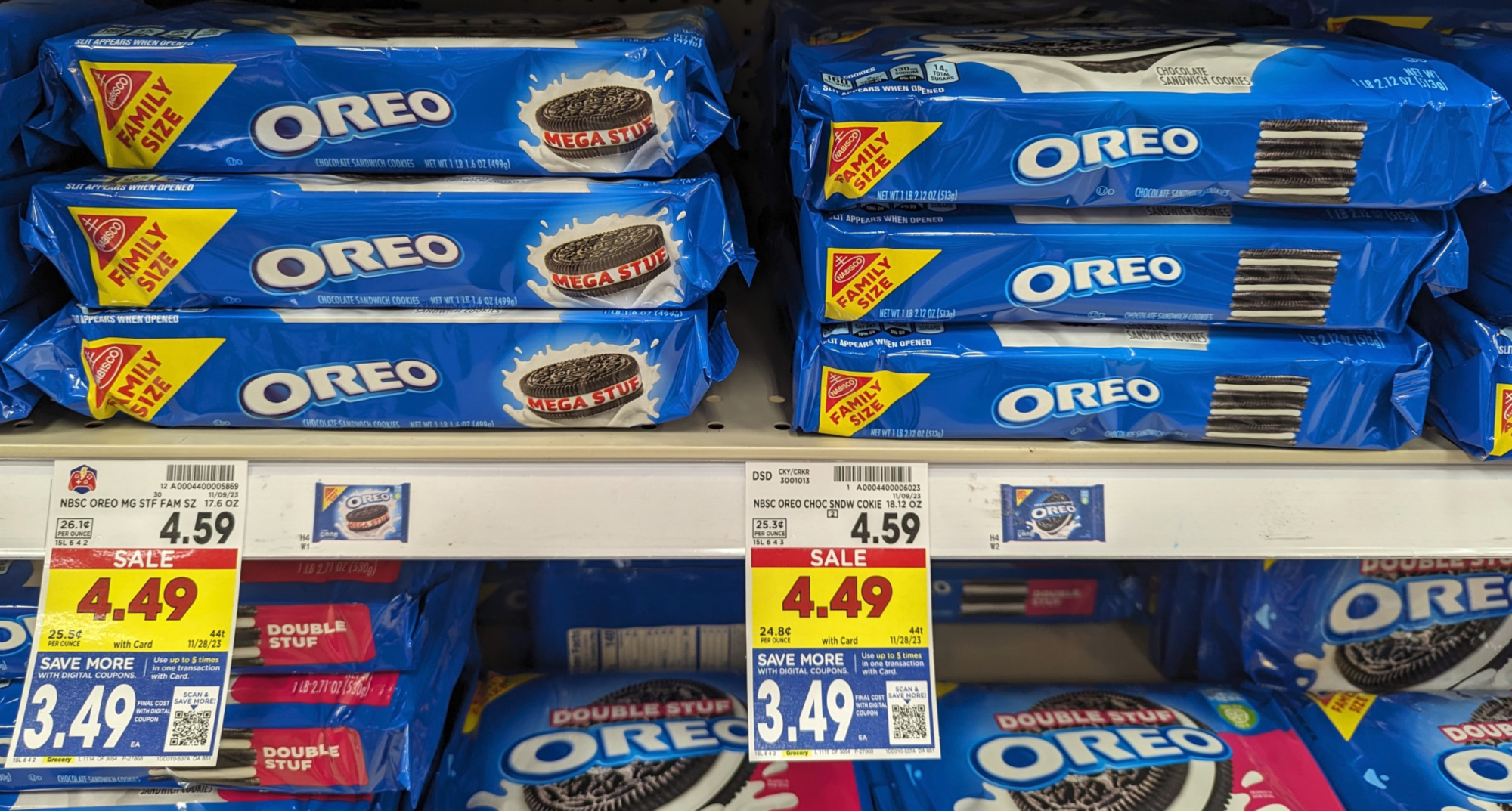 Get The Family Size Bags Of Oreo Cookies For Just $3.49 At Kroger