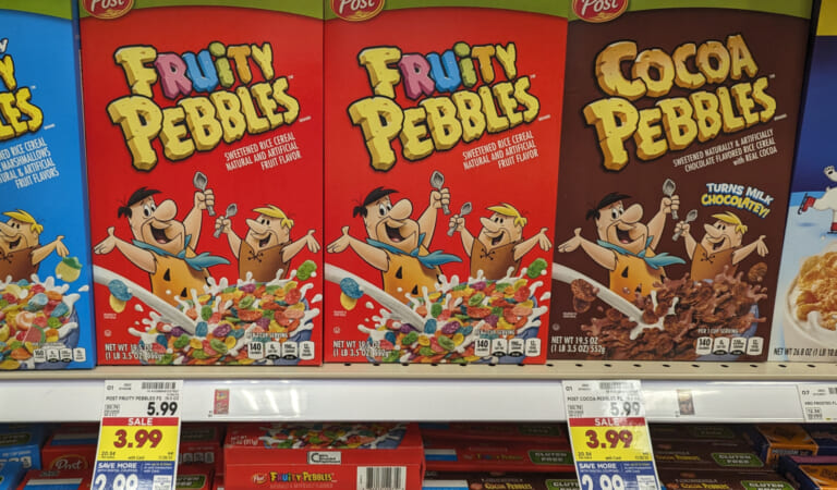 Get The Family Size Boxes Of Post Pebbles Cereal For Just $2.99 At Kroger (Regular Price $5.99)