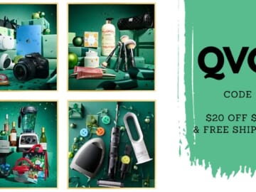 QVC Code | FREE Shipping Sitewide + Extra $20 Off – Today Only