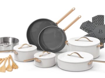 Beautiful 20pc Ceramic Non-Stick Cookware Set