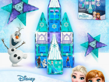 Walmart Cyber Deal! Disney Frozen Castle Magnetic Tiles Building Set $34.97 (Reg. $50)