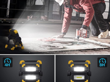 Amazon Cyber Monday! Portable 2000LM LED Work Light $19.99 Shipped Free (Reg. $33) – Prime Member Exclusive