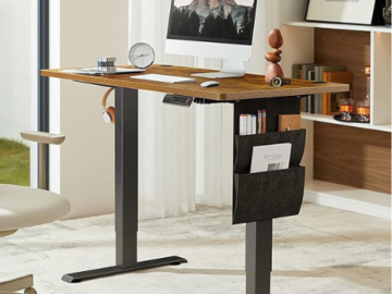 Electric Standing Desk w/ Adjustable Height $99.89 Shipped Free (Reg. $164) – FAB Ratings!
