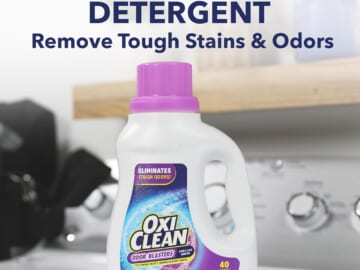 OxiClean Odor Blasters Odor & Stain Remover Laundry Booster, 50-Oz as low as $3.48 when you buy 3 (Reg. $10) + Free Shipping