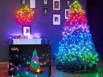 Best Buy Cyber Deal! Twinkly Smart Light 400 RGB LED Light String and 60 Dots (Gen 2) $139.99 Shipped Free (Reg. $220)