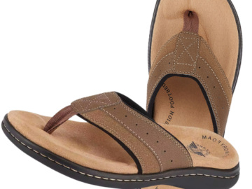 Men’s Laguna Flip-Flops (Dark Tan) $15.99 (Reg. $70)