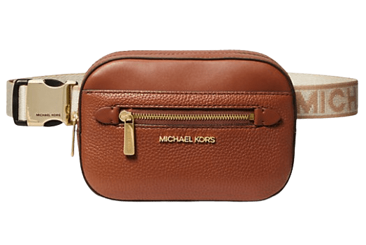Michael Kors Jet Set Small Pebbled Leather Belt Bag for $50 + free shipping
