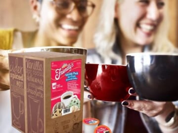 Amazon Cyber Monday! Friendly’s Coffee Pods, Assorted Flavored Ice Cream Variety Pack, 40-Count $16.53 (Reg. $22.95) – 41¢/Pod, with Keurig K Cup Brewers