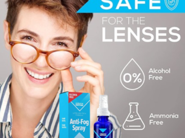 Today Only! Anti Fog Spray For Glasses & Goggles, 6-Pack $7.99 After Code (Reg. $40) – $1.33/2 Oz Bottle