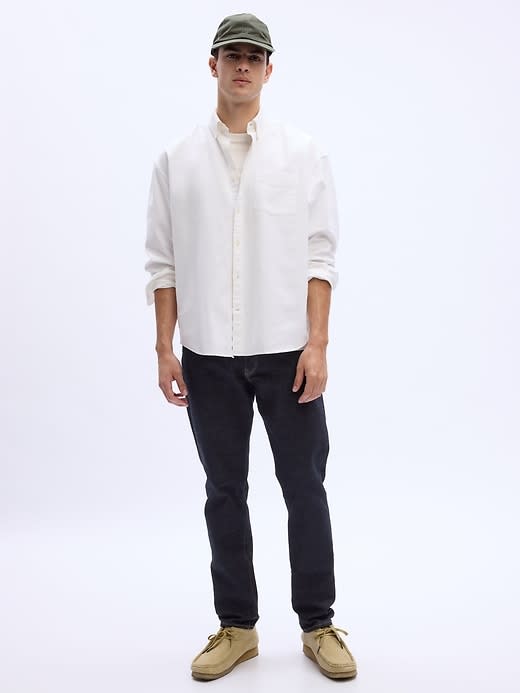Gap Factory Men's Straight Taper Washwell GapFlex Jeans for $16 + free shipping