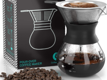Amazon Cyber Monday! Coffee Gator Pour Over Coffee Maker, 10.5 Oz $8.90 After Coupon (Reg. $18.71) – Prime Exclusive Deal
