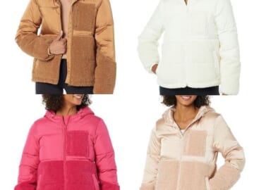 Amazon Cyber Monday! Amazon Essentials Women’s Sherpa Puffer Jacket $27.90 (Reg. $69.90) – Dark Camel, Blush, Hot Pink or Ivory, Sizes XS-XXL