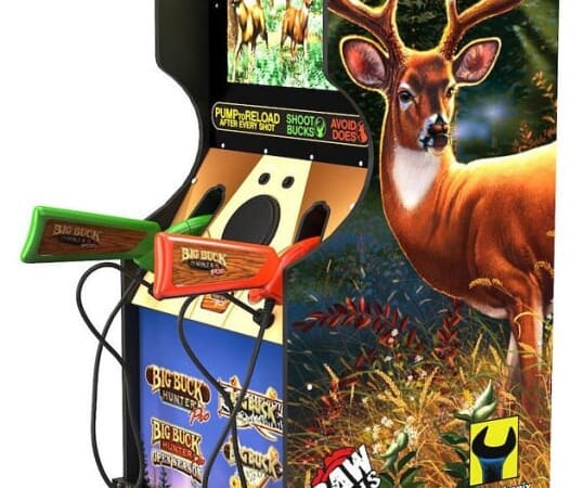 Arcade1UP Arcade1Up Big Buck World Classic Arcade Machine for $299 + free shipping