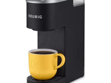 Today Only! Keurig K-Mini Single-Serve K-Cup Pod Coffee Maker $49.99 Shipped Free (Reg. $89.99)