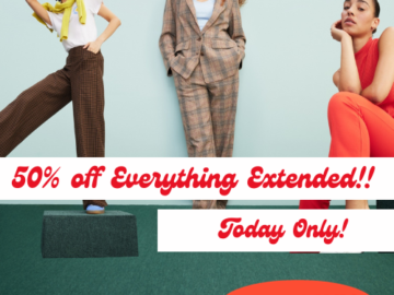 Today Only! Old Navy’s Cyber Monday 50% off Everything Extended!!