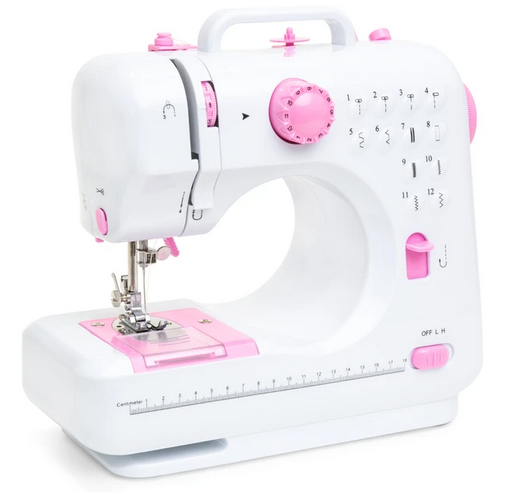 Portable Foot Pedal 6V Sewing Machine with 12 Stitch Patterns only $39.99 shipped (Reg. $104!)