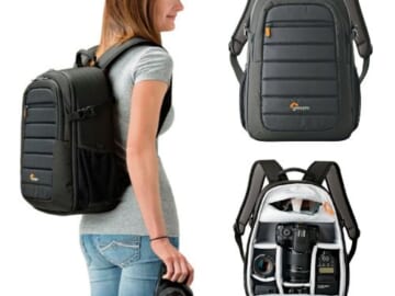 Today Only! Lowepro Tahoe BP 150 Camera Charcoal Gray Backpack $40 Shipped Free (Reg. $70)