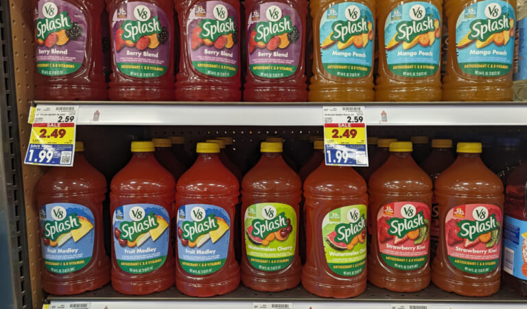 V8 Splash Juices Only $1.99 At Kroger