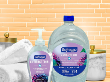 Softsoap White Tea & Berry Antibacterial Liquid Hand Soap Refill, 50 Oz as low as $4.07 when you buy 4 (Reg. $8.29) + Free Shipping