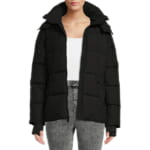 BCBG Paris Women's Cloud Puffer Coat w/ Hood for $40 + free shipping