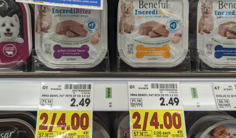 Get The Containers Of Purina Beneful IncrediBites Wet Dog Food For Just $1 At Kroger
