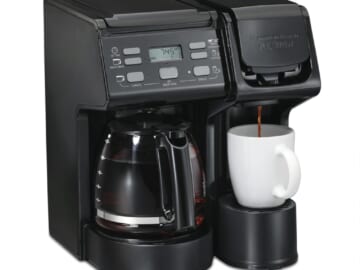 Hamilton Beach FlexBrew Trio Coffee Maker for $50 + free shipping