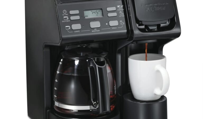 Hamilton Beach FlexBrew Trio Coffee Maker for $50 + free shipping