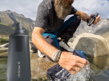 LifeStraw Peak Series Collapsible Squeeze Bottle Water Filter System, 1-Liter $21.99 (Reg. $44)