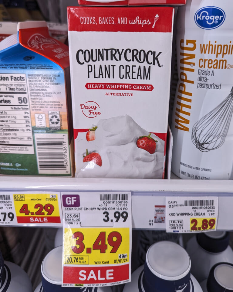 Country Crock Plant Cream As Low As $1.49 At Kroger (Regular Price $3.99)