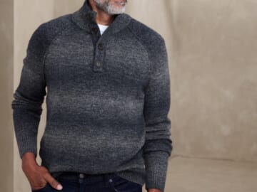 Banana Republic Factory Cyber Monday Men's Clearance: Up to 60% off + extra 20% off in cart + free shipping