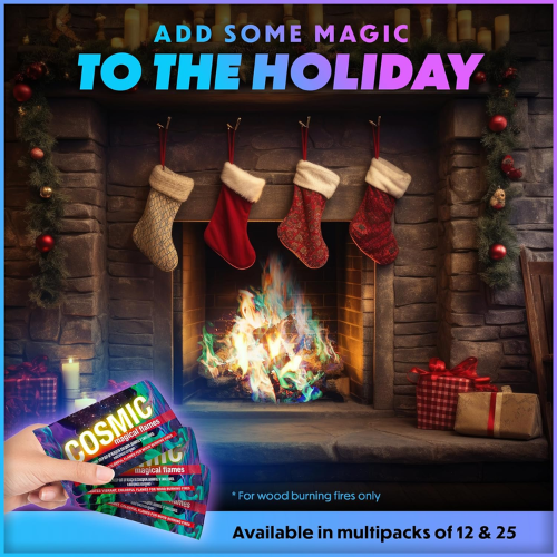 Magical Flames 12-Pack Cosmic Fire Color Packets $5.87 After Coupon (Reg. $16.40) – 49¢/Packet