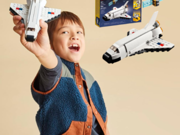 LEGO Creator 144-Piece 3-in-1 Space Shuttle $6.99 (Reg. $10)