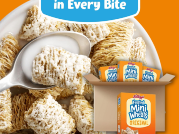 Kellogg’s 4-Pack Frosted Mini-Wheats Breakfast Cereal as low as $10.35 After Coupon (Reg. $21.16) + Free Shipping – $2.59/18 Oz Box