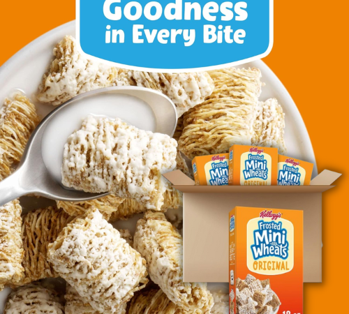 Kellogg’s 4-Pack Frosted Mini-Wheats Breakfast Cereal as low as $10.35 After Coupon (Reg. $21.16) + Free Shipping – $2.59/18 Oz Box