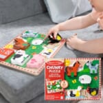 Melissa & Doug Farm Wooden Chunky Puzzle $5 (Reg. $13)
