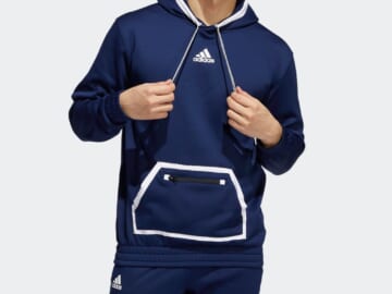 adidas Men's Team Issue Pullover Hoodie for $20 + free shipping