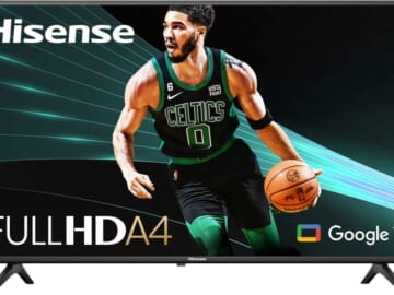 Hisense 40" 40A4K LED 1080p FHD Smart Google TV for $140 + free shipping