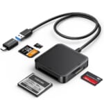 4-in-1 Multiple External Memory Card Reader Adapter for $12 + free shipping