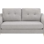 Serta Brighton Mid-Century Modern Style 2-Seater Loveseat w/ Ottoman for $293 + free shipping