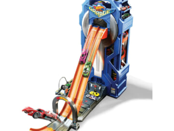 Hot Wheels Mega Garage Race Track & Playset for $35 + free shipping w/ $35