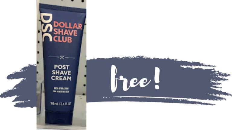 FREE Dollar Shave Club Post Shave Cream at Walgreens!