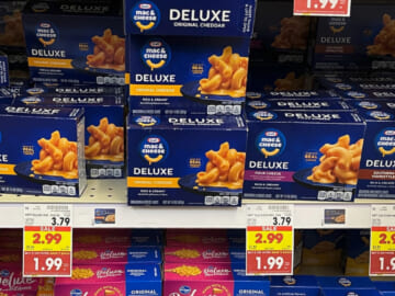 Kraft Deluxe Macaroni & Cheese As Low As $1.74 At Kroger
